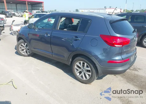 2016 Kia Sportage Lx из США, поврежденный, VIN KNDPB3AC8G7799028